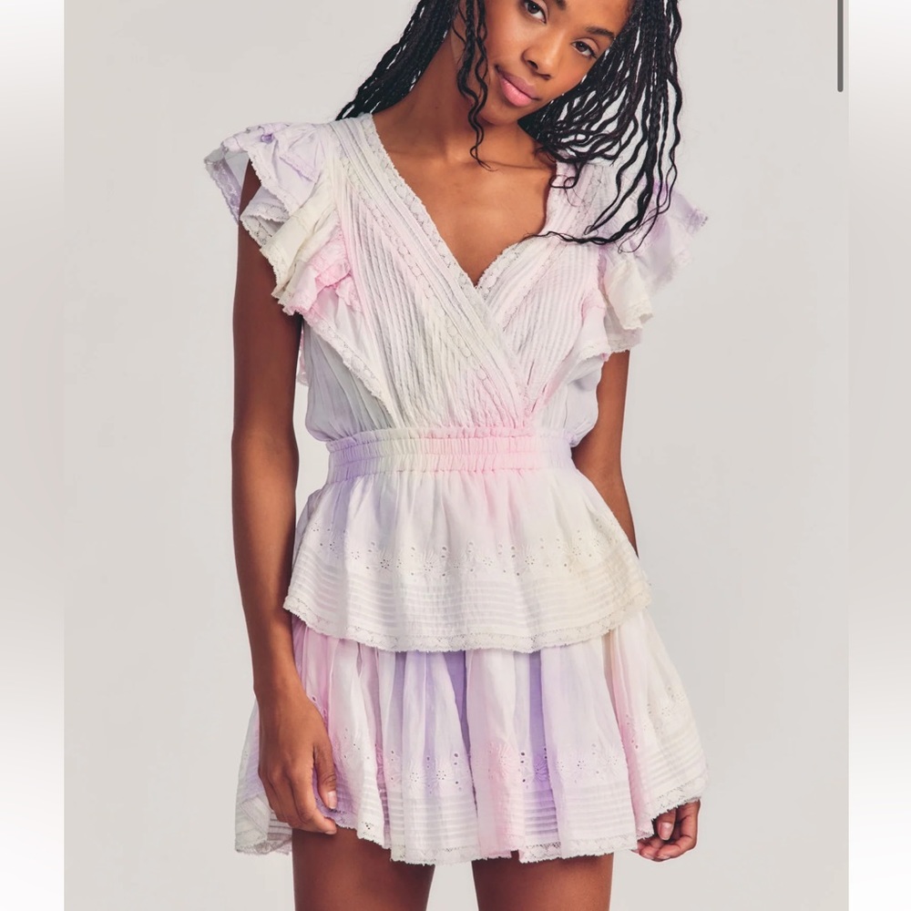 LoveShack Fancy Gwen Mini Dress